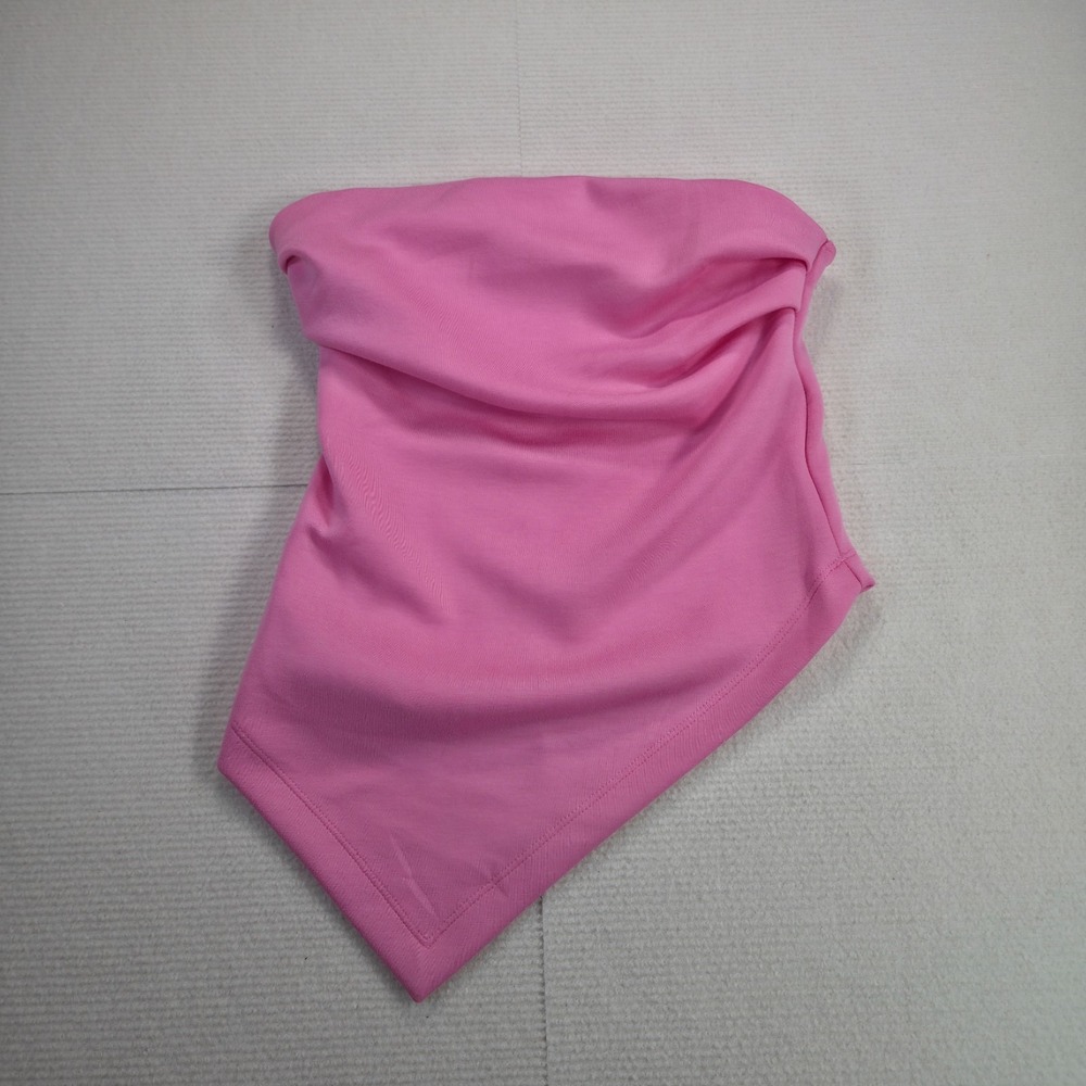 Emerson Lang Young Contemporary Strapless Pink A-Line Tube Top